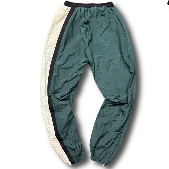 South Pole Y2K Vintage Green White Black Windbreaker Pants - Picture 2 of 5
